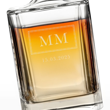 Personalised Monogram Luxury Decanter