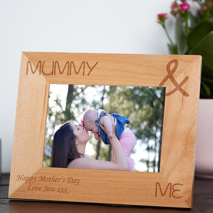 Mummy And Me Photo Frame Personalised