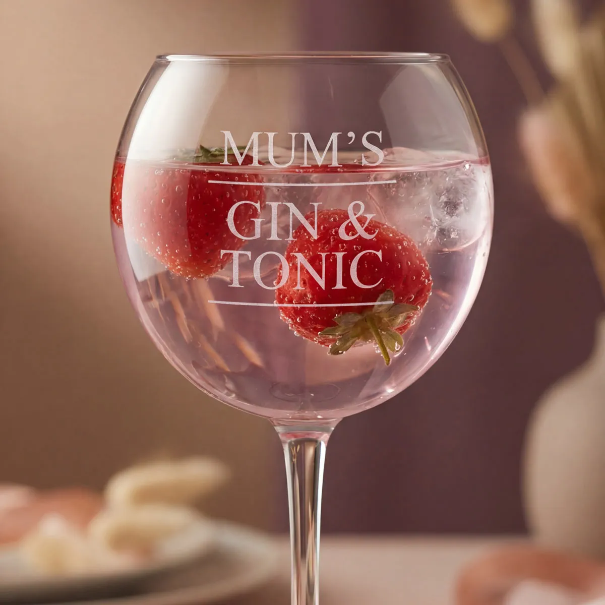 Personalised Gin Balloon Glass