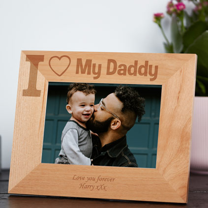 I Love My Daddy Photo Frame