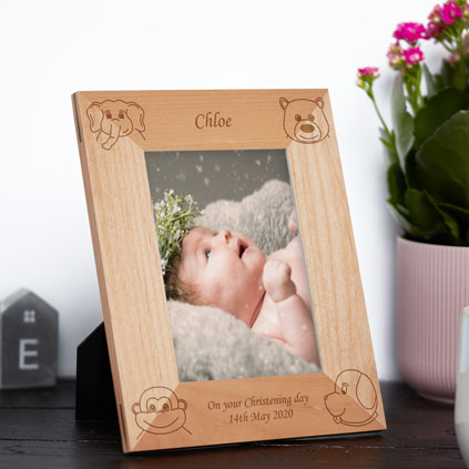 Noahs Ark Animal Personalised Frame