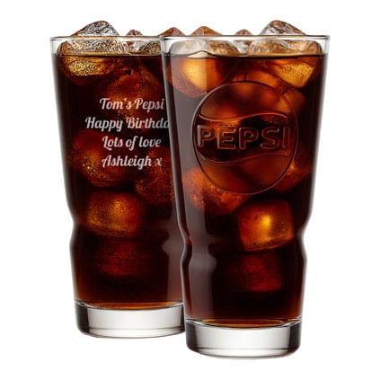 Personalised Pepsi Hiball Glass 455ml