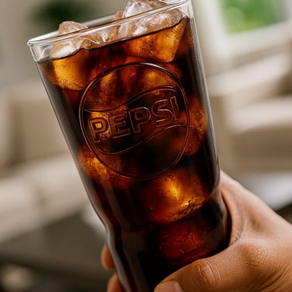 Personalised Pepsi Hiball Glass 455ml