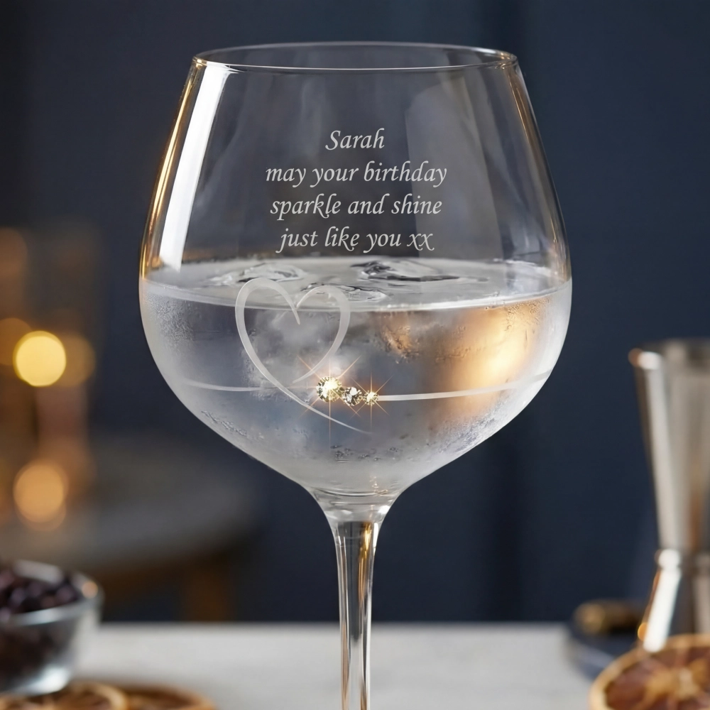 Luxury Diamanté Glassware