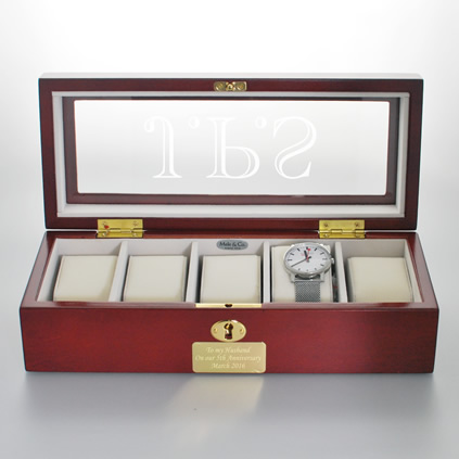 Personalised Luxury Watch Box