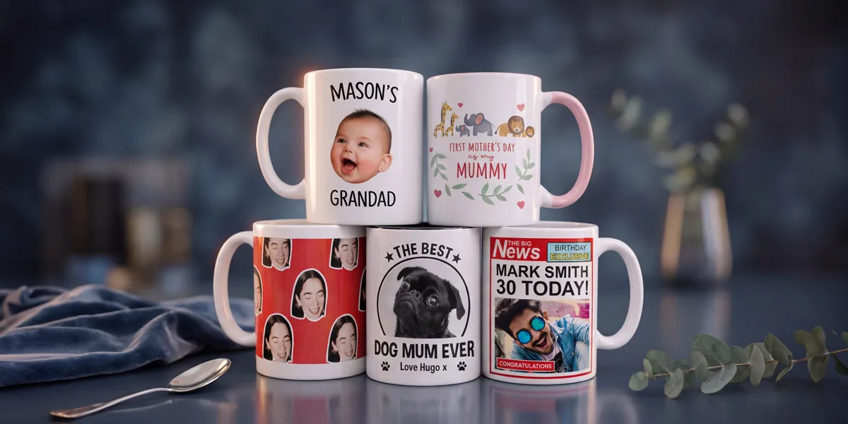Personalised Mugs with Custom Photos