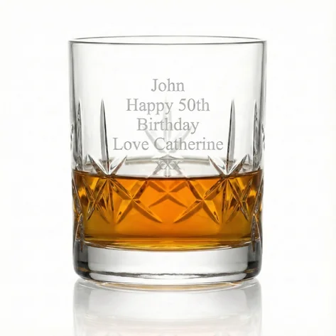 Personalised Whisky Glass Tumbler