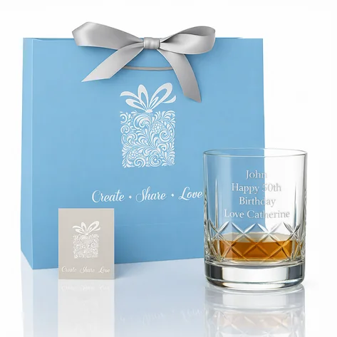 Personalised Whisky Glass Tumbler