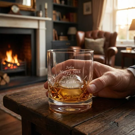 Personalised Whisky Glass Tumbler