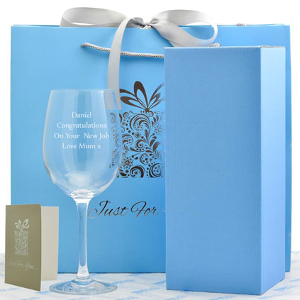 Personalised Wine Glass