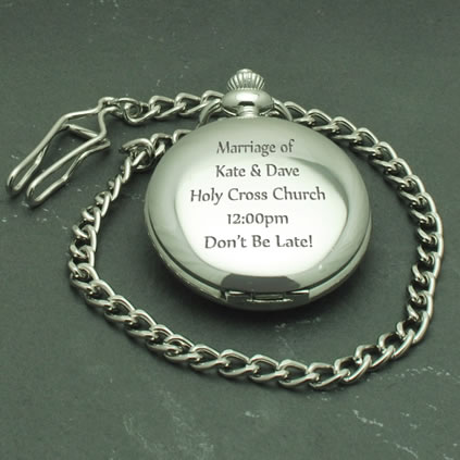 Personalised Pocket Watch