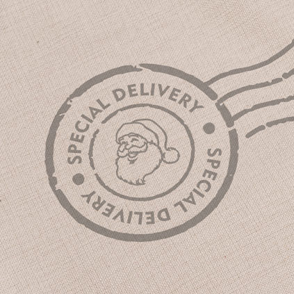 Personalised Christmas Santa Sack - Reindeer