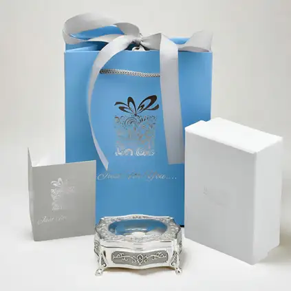 Personalised Antique Trinket Box Small