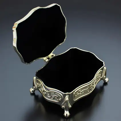 Personalised Antique Trinket Box Small