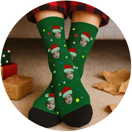 Personalised Photo Socks