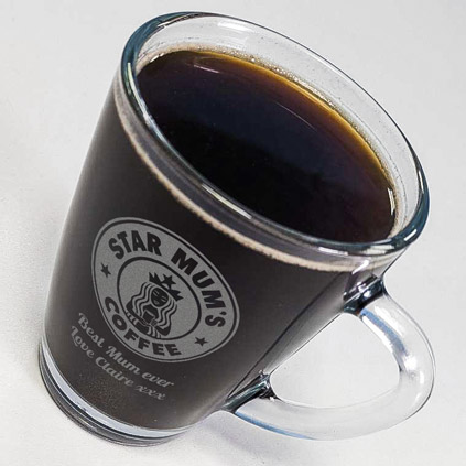 Personalised Star Mum's Coffee Mug