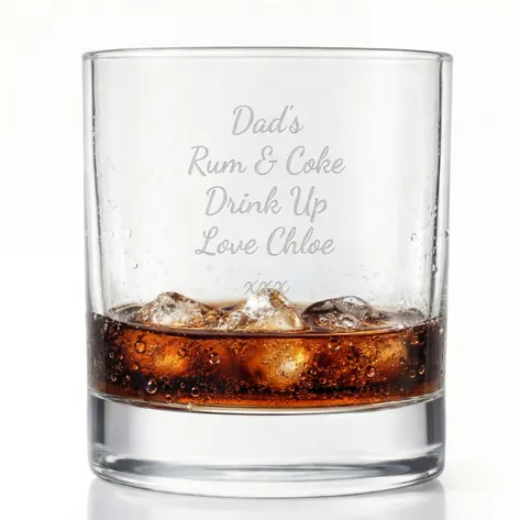 Engraved Stern Whisky Glass Engraved Stern Whisky Glass