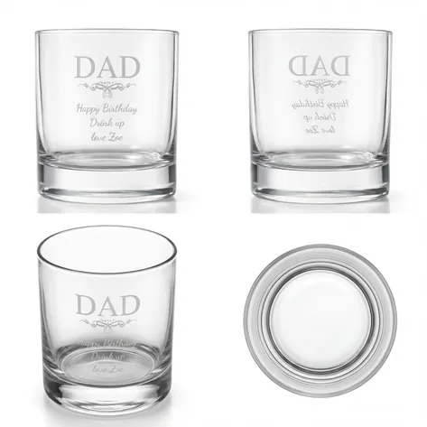 Personalised Whisky Tumbler - Dad