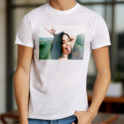 Personalised T-Shirt Any Photo And Message