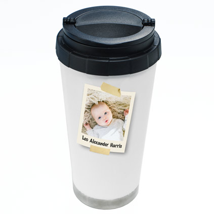 Personalised 16oz Thermal Tumbler - Polaroid