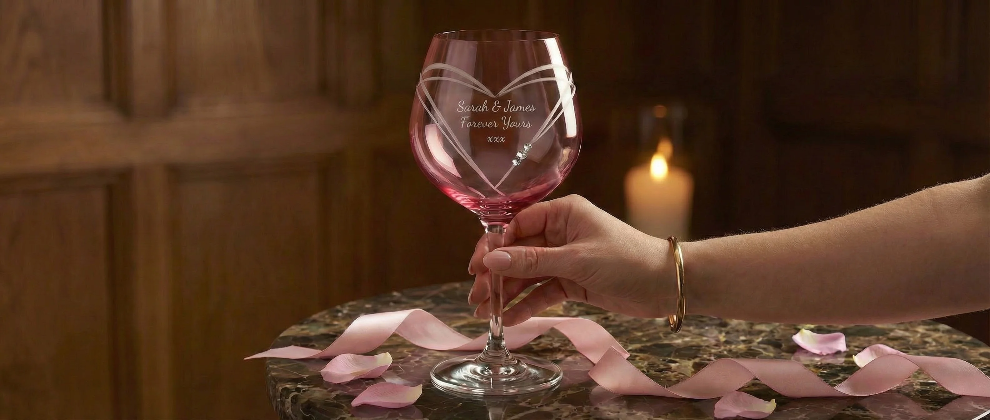 personalised quadro whisky glass lifestyle banner