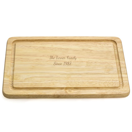 Personalised Engraved Wooden Chopping Board