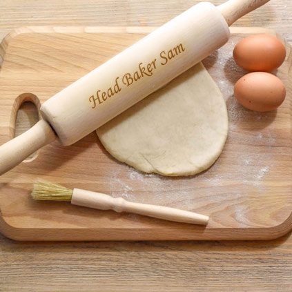 Personalised Engraved Rolling Pin